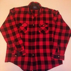 Vintage Sears Buffalo Check Shirt XL